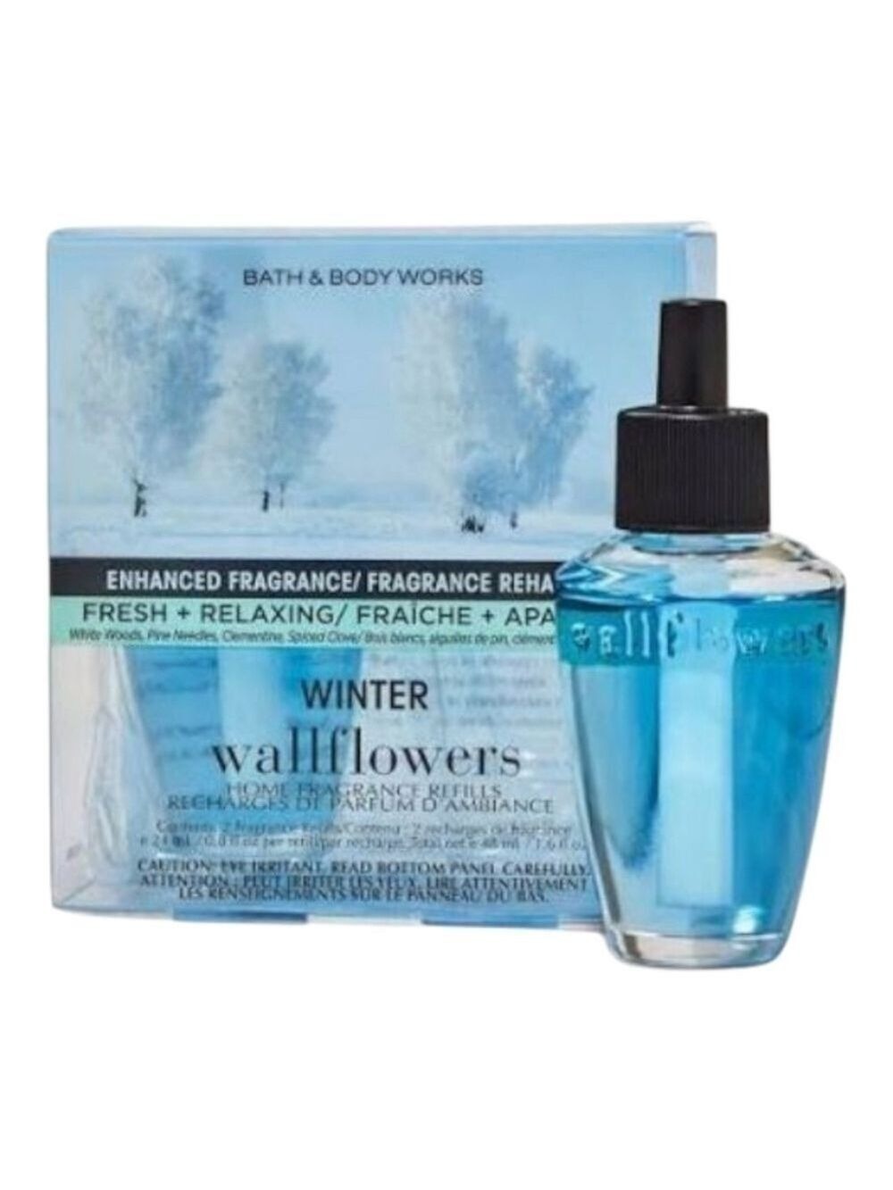 WINTER WALLFLOWER FRAGRANCE REFILLS 2-PACK BY BATH & BODY WORKS